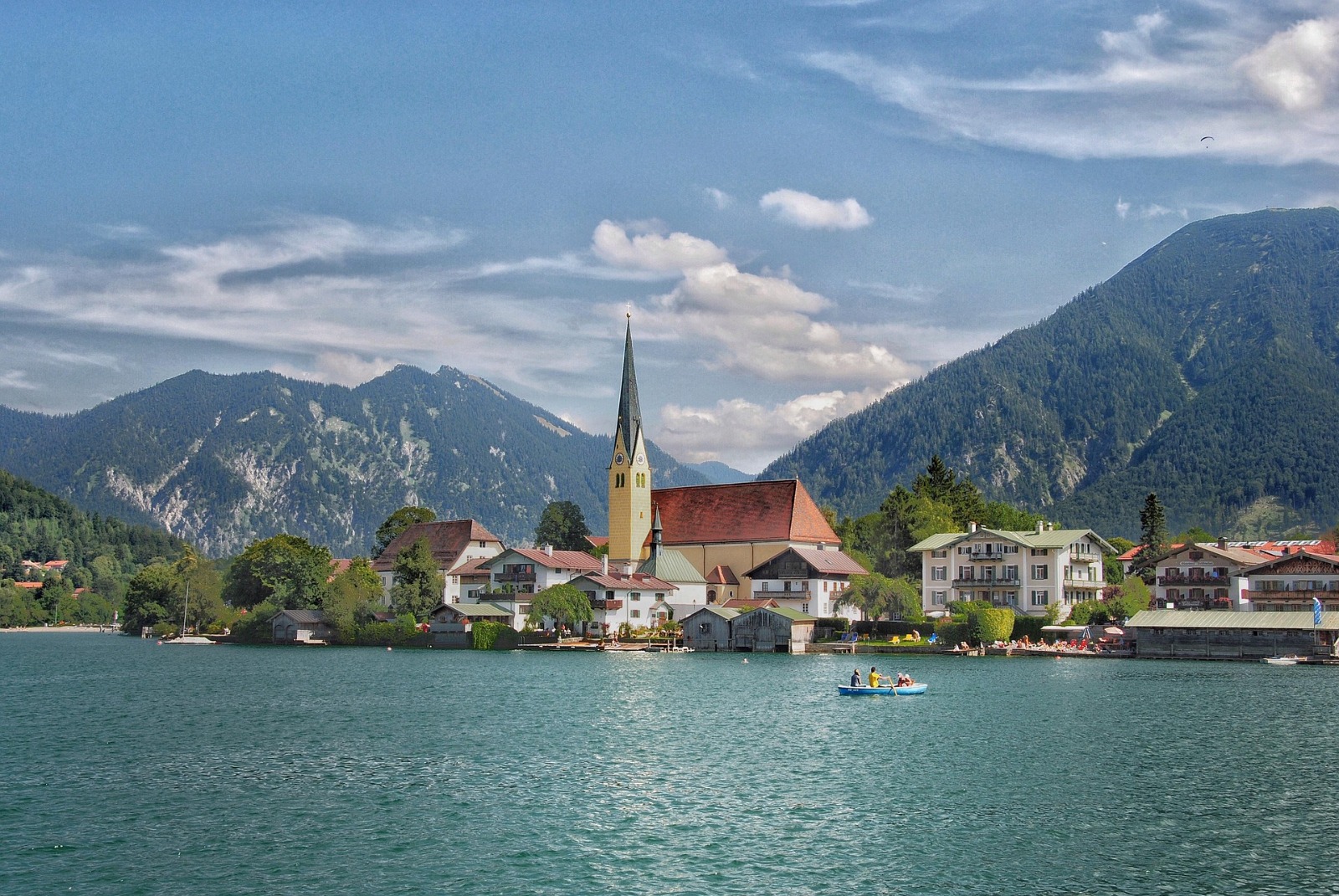Tegernsee im Sommer